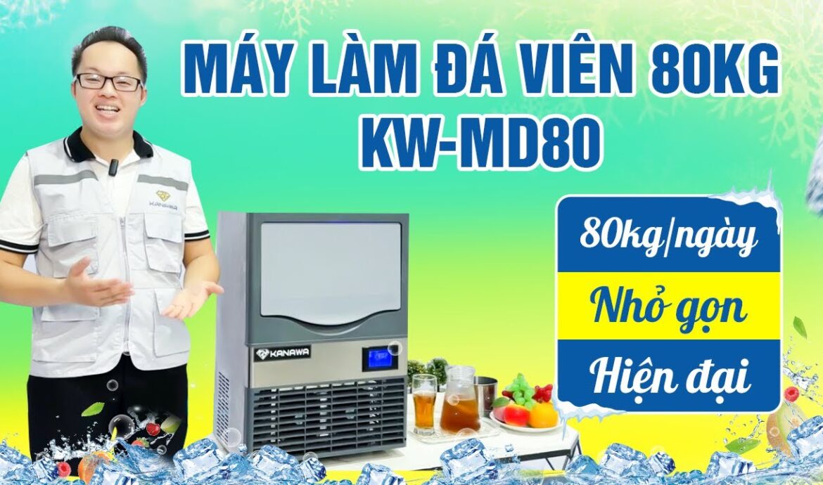 Máy làm đá viên – Giải pháp chủ động nguồn đá sạch cho kinh doanh