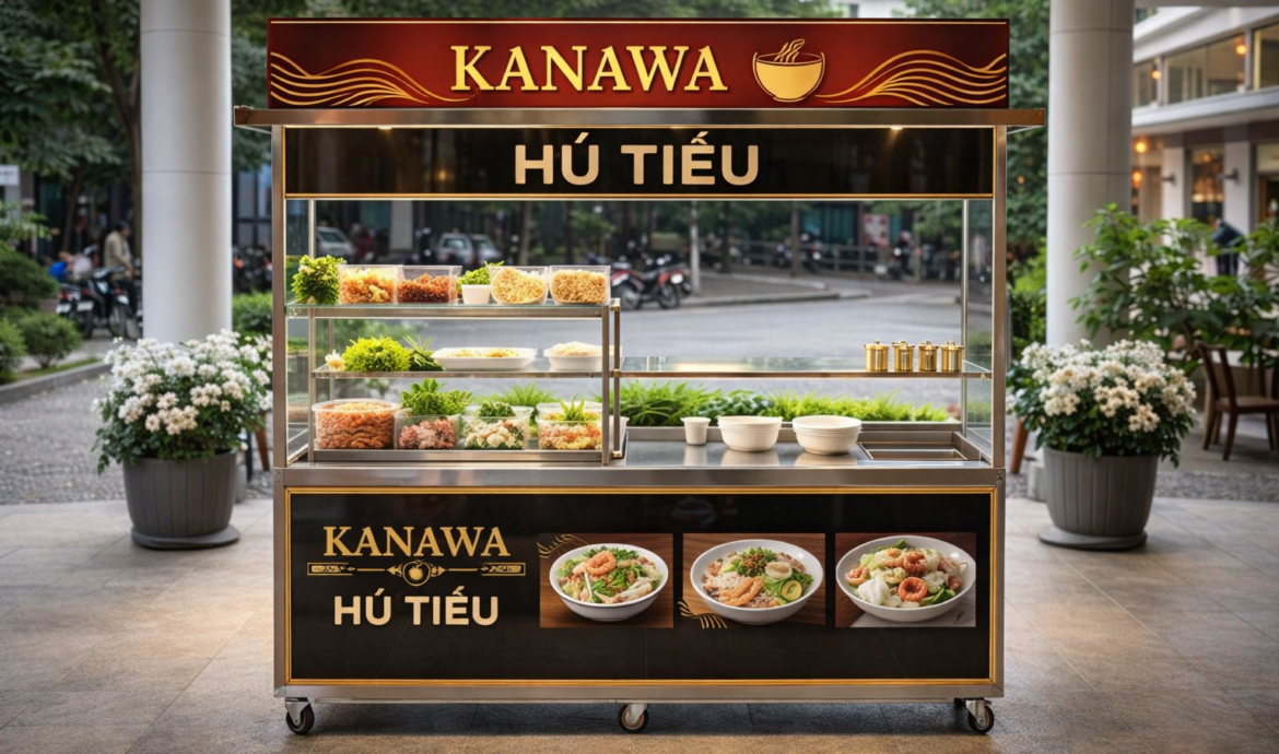 Xe bán hủ tiếu kanawa